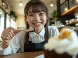 【喫茶店デート】　24年11月23日　和歌山県　紀の川市　ガールフレンド　　注目動画　⇒　https://rank.pink/date　　#デート　#恋人　#AIart　　　