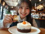 【喫茶店デート】　25年03月13日　大阪府　和泉市　恋人　　注目動画　⇒　https://rank.pink/date　　#デート　#恋人　#AIart　　　