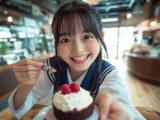 【喫茶店デート】　25年06月06日　千葉県　八街市　美少女デート　　注目動画　⇒　https://rank.pink/date　　#デート　#恋人　#AIart　　　
