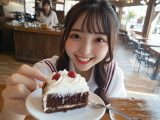 【喫茶店デート】　25年07月01日　京都府　宇治市　恋人　　注目動画　⇒　https://rank.pink/date　　#デート　#恋人　#AIart　　　